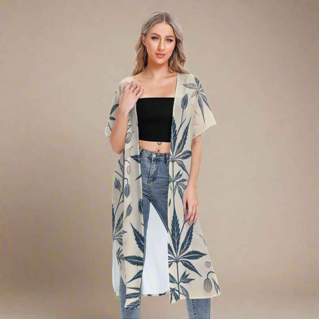 Soft Sativa Short Sleeve Cardigan