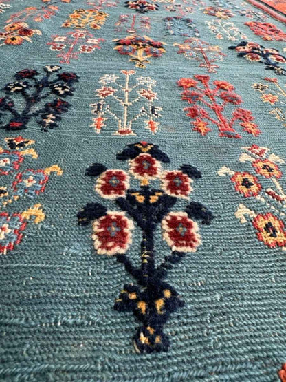 Zollanvari Gabbeh-Kilim | 4’ 2" x 6’ 3"